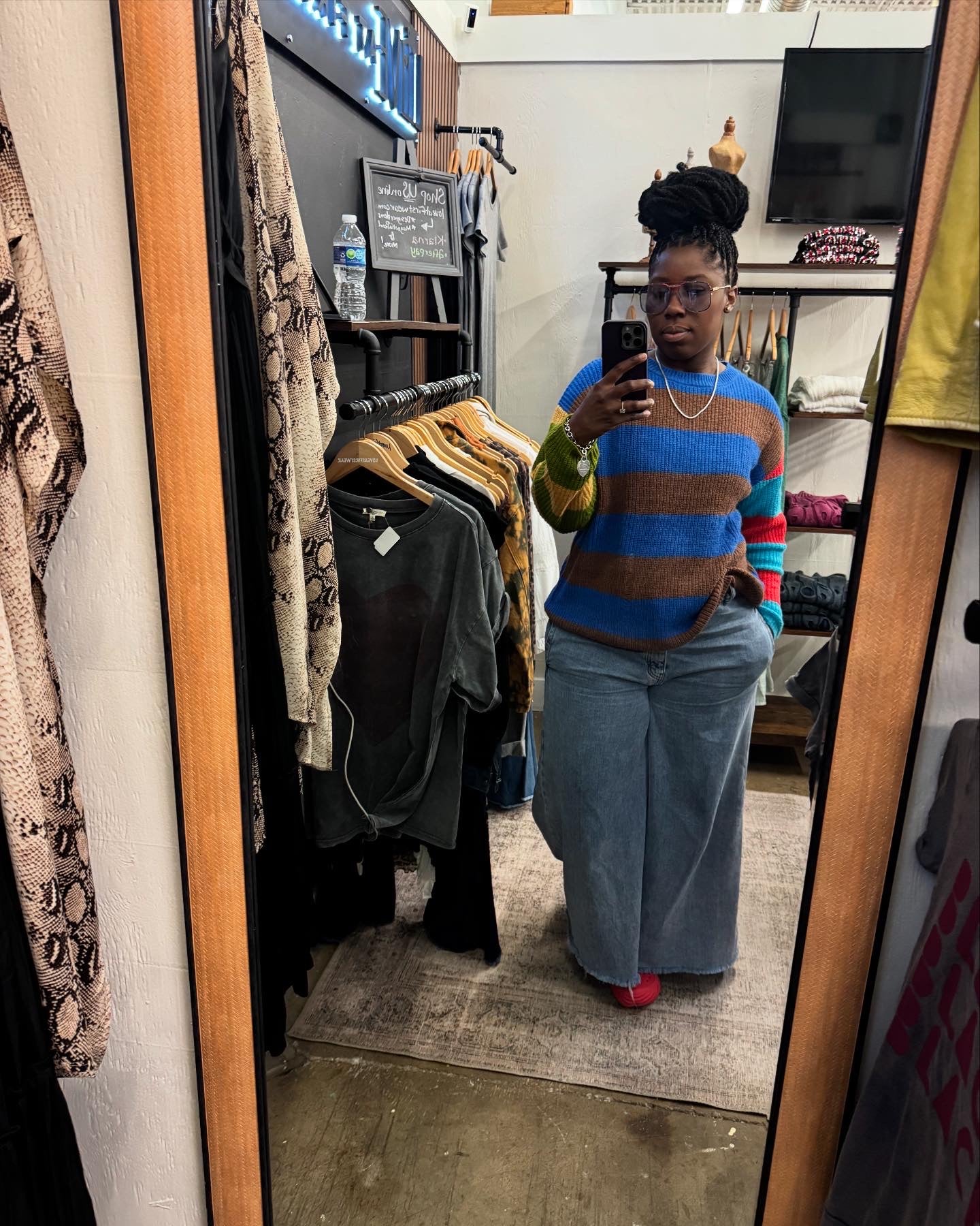 Journey Color Blocked Sweater
