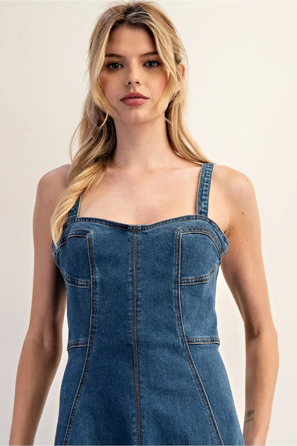 Tabitha Denim Tank Dress