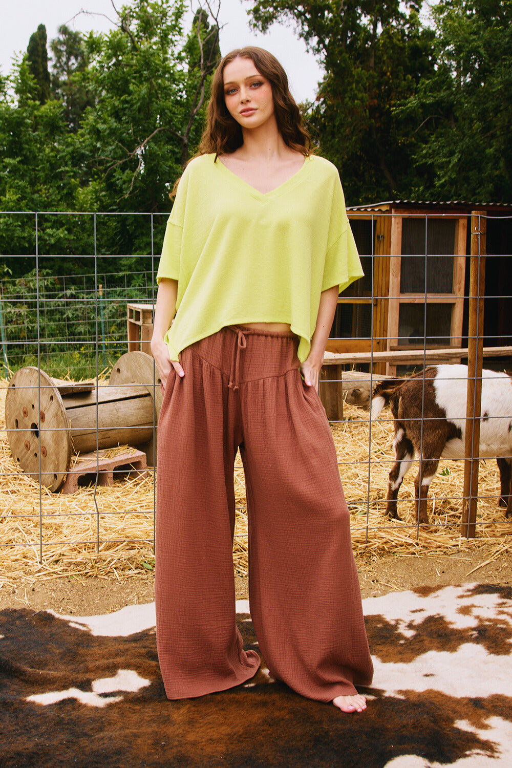Thandie Wide Leg Pants