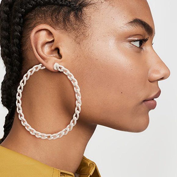 Jacquemus Les Creoles Gourmette Earrings