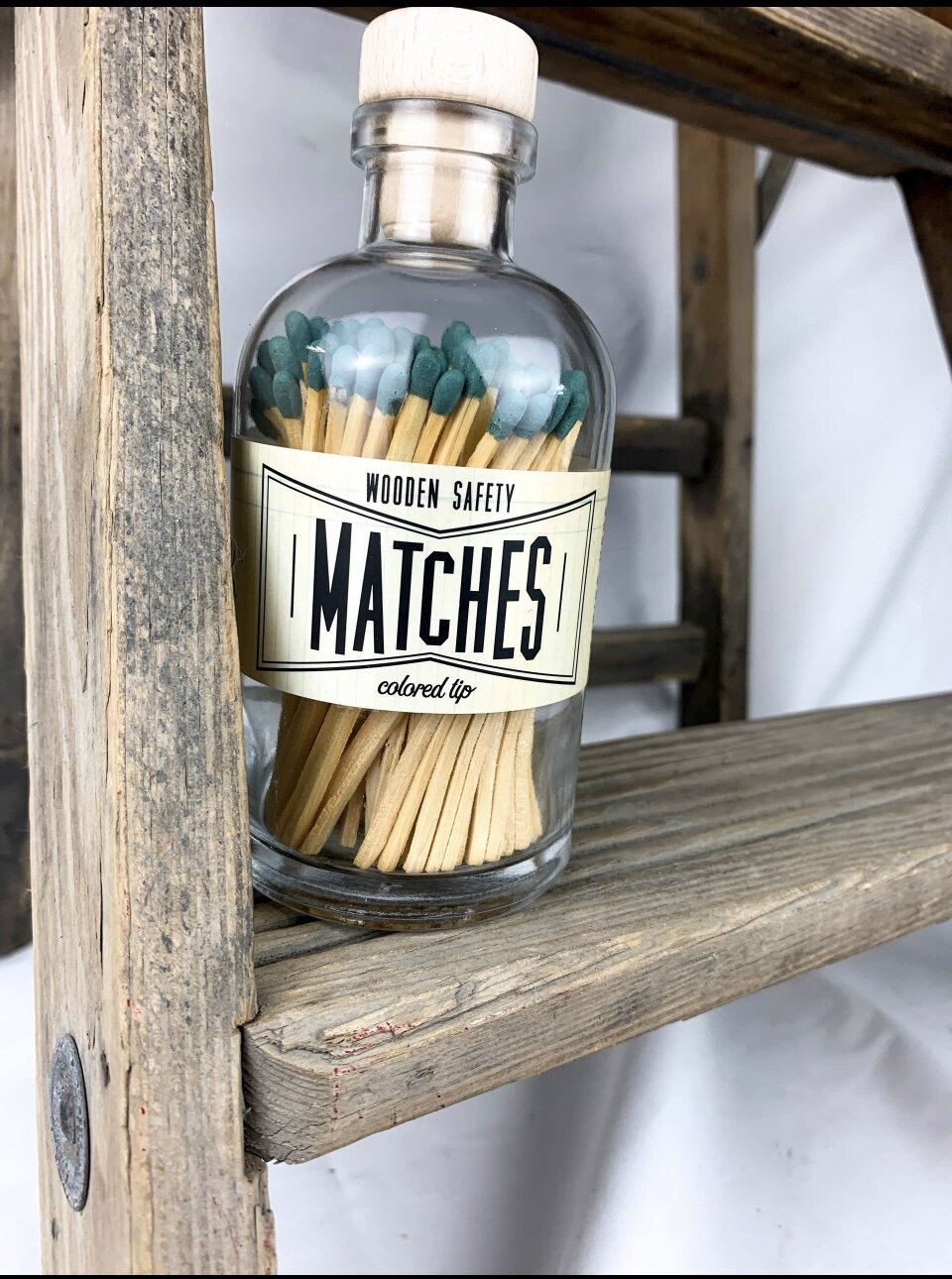 Vintage Apothecary Candles Matches
