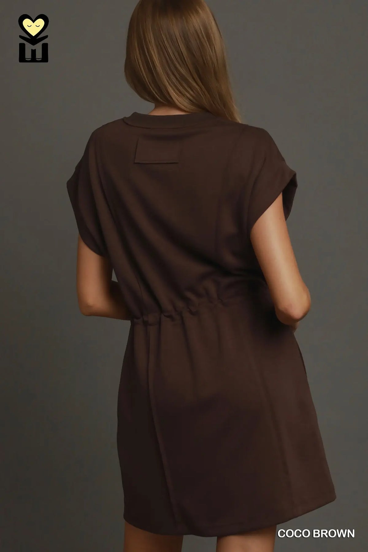 Cinch Me in Tie Waist T-shirt Dress