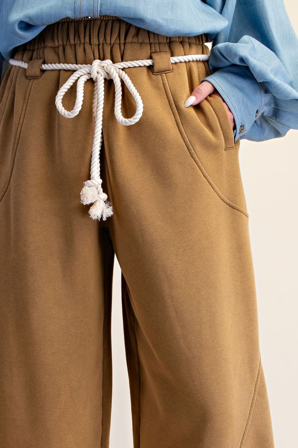 All Tied Up Barrel Sweatpants