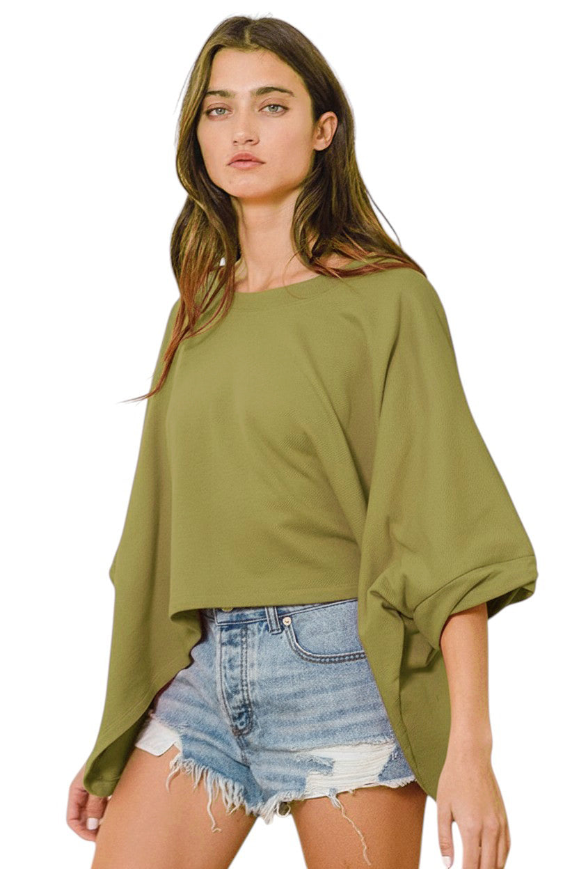On the Weekends Slight Cropped Tee