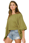 On the Weekends Slight Cropped Tee