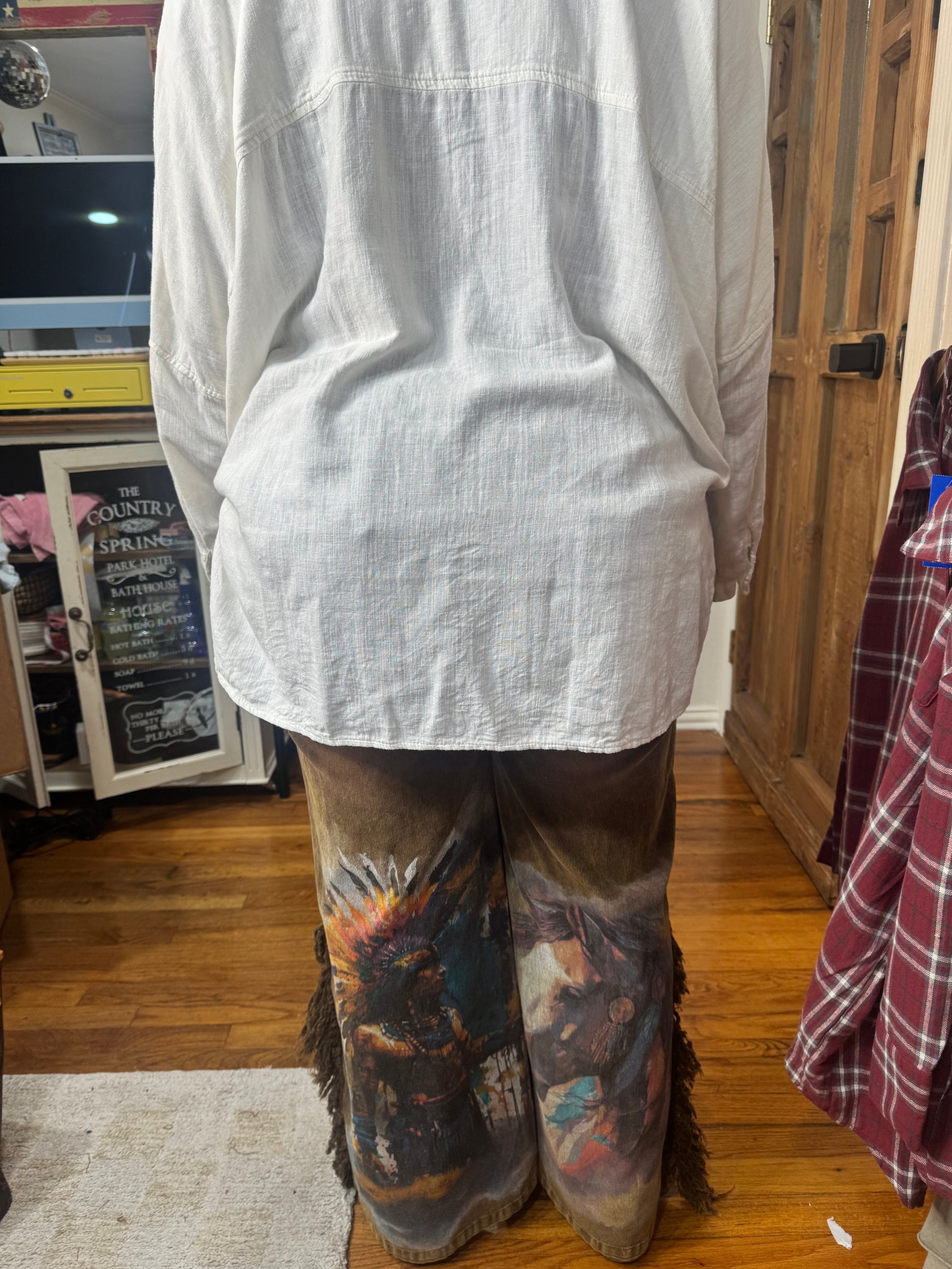 Cheyenne Warrior Corduroy Pant