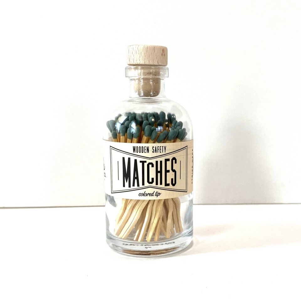 Vintage Apothecary Candles Matches