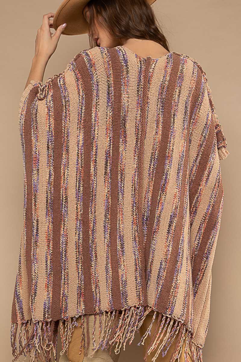 Haven Multi Striped Kimono
