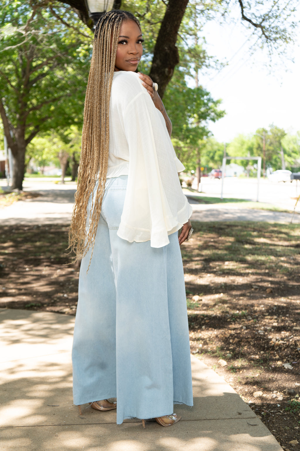 Piper Boat Neck Long Sleeve Top