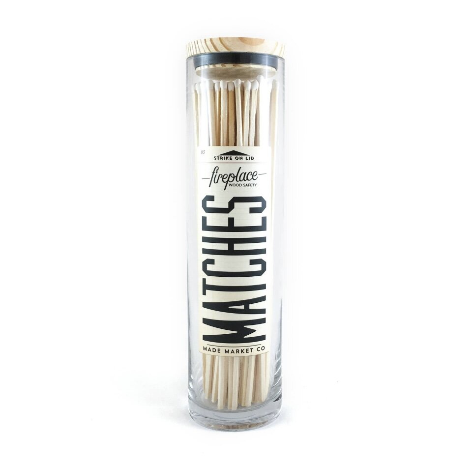 Fireplace Vintage Apothecary Matches
