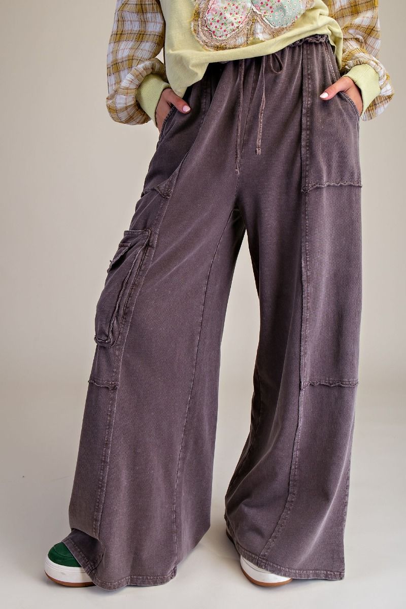 Fawn Wide Leg Drawstring Pant