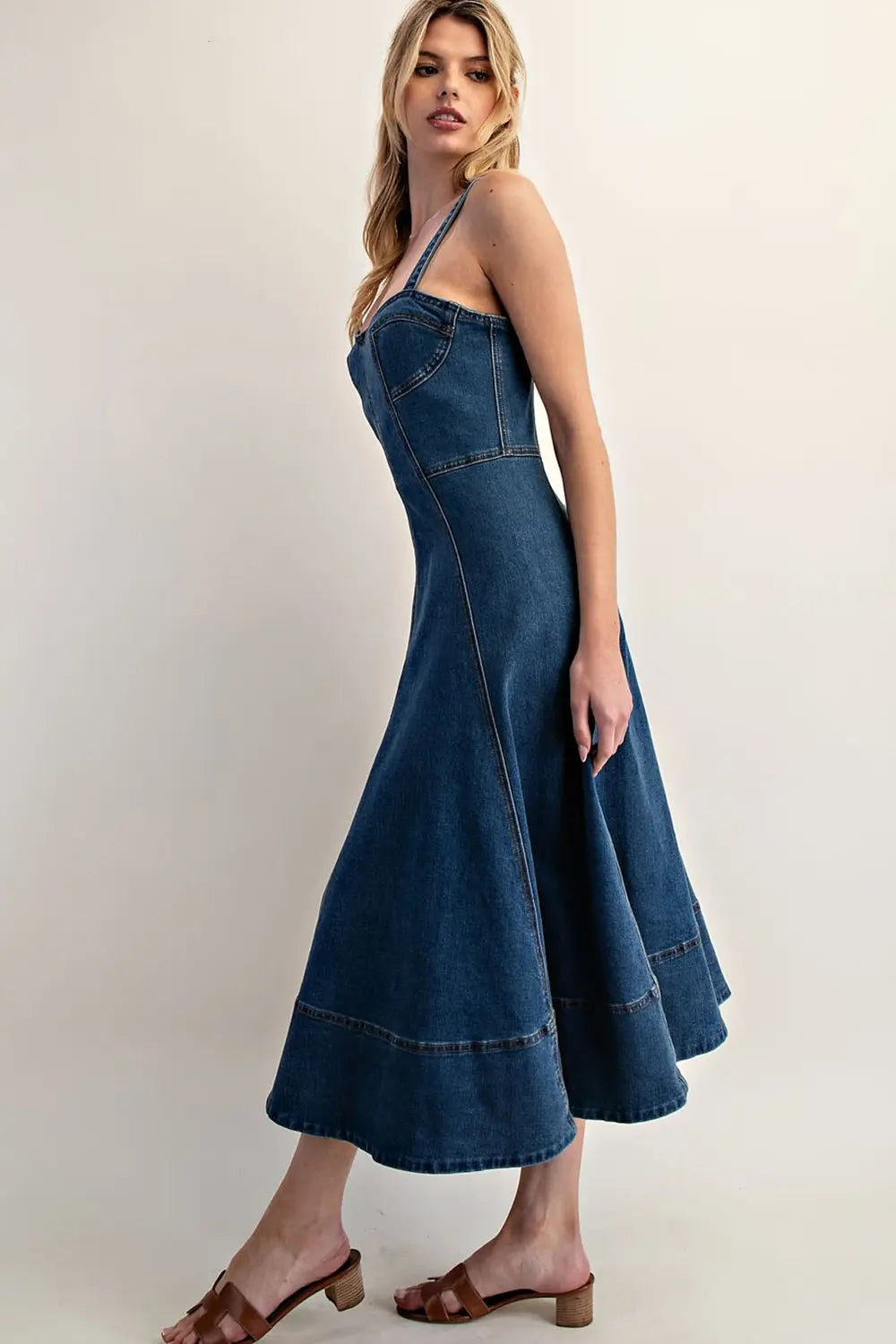 Tabitha Denim Tank Dress