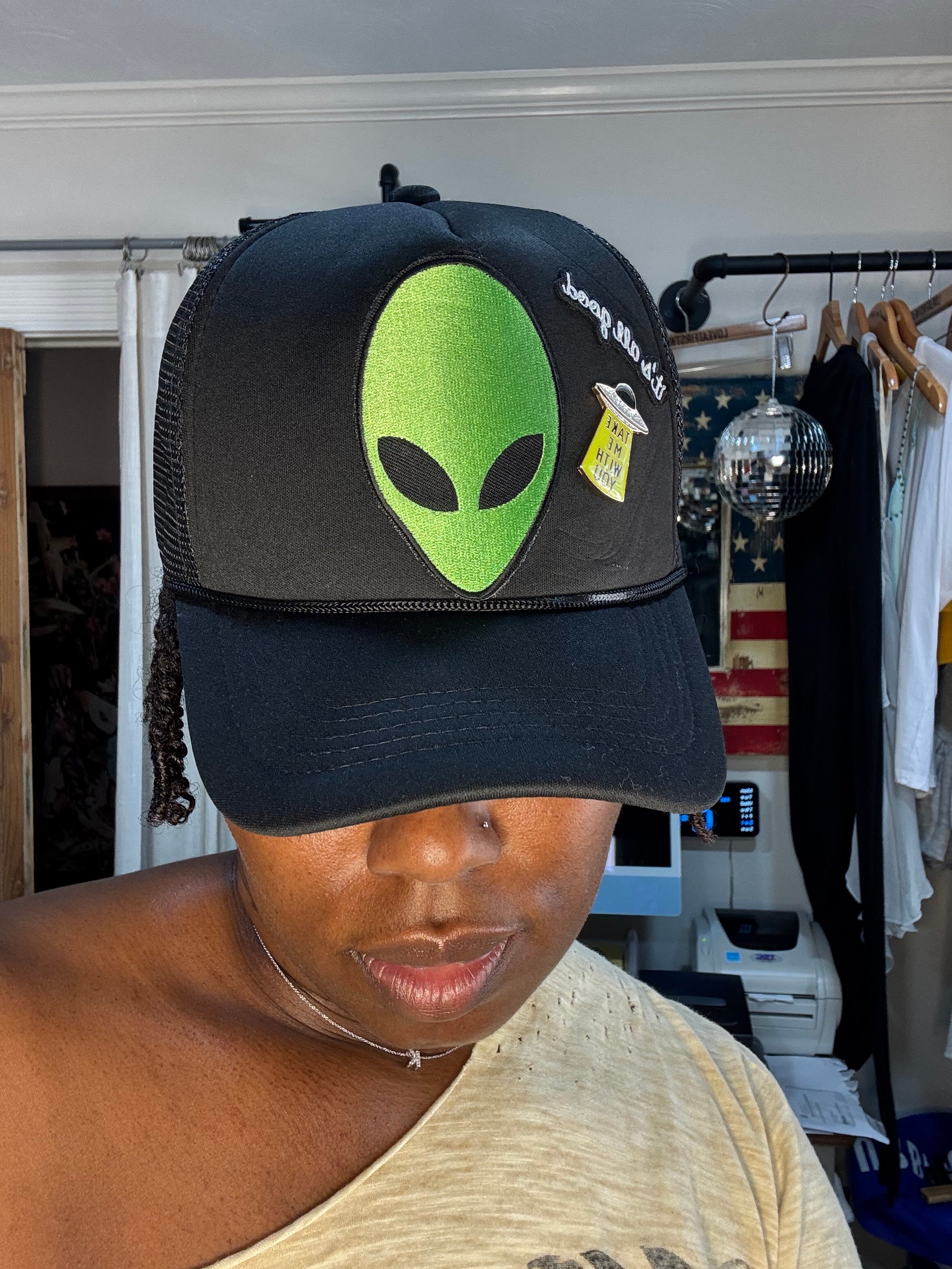 Earth is So Ghetto Trucker Hat