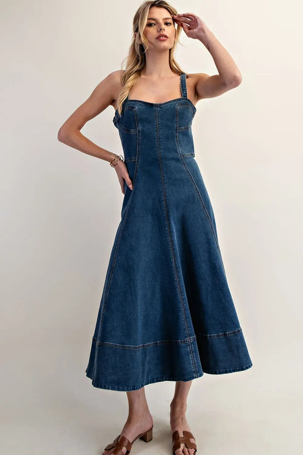 Tabitha Denim Tank Dress