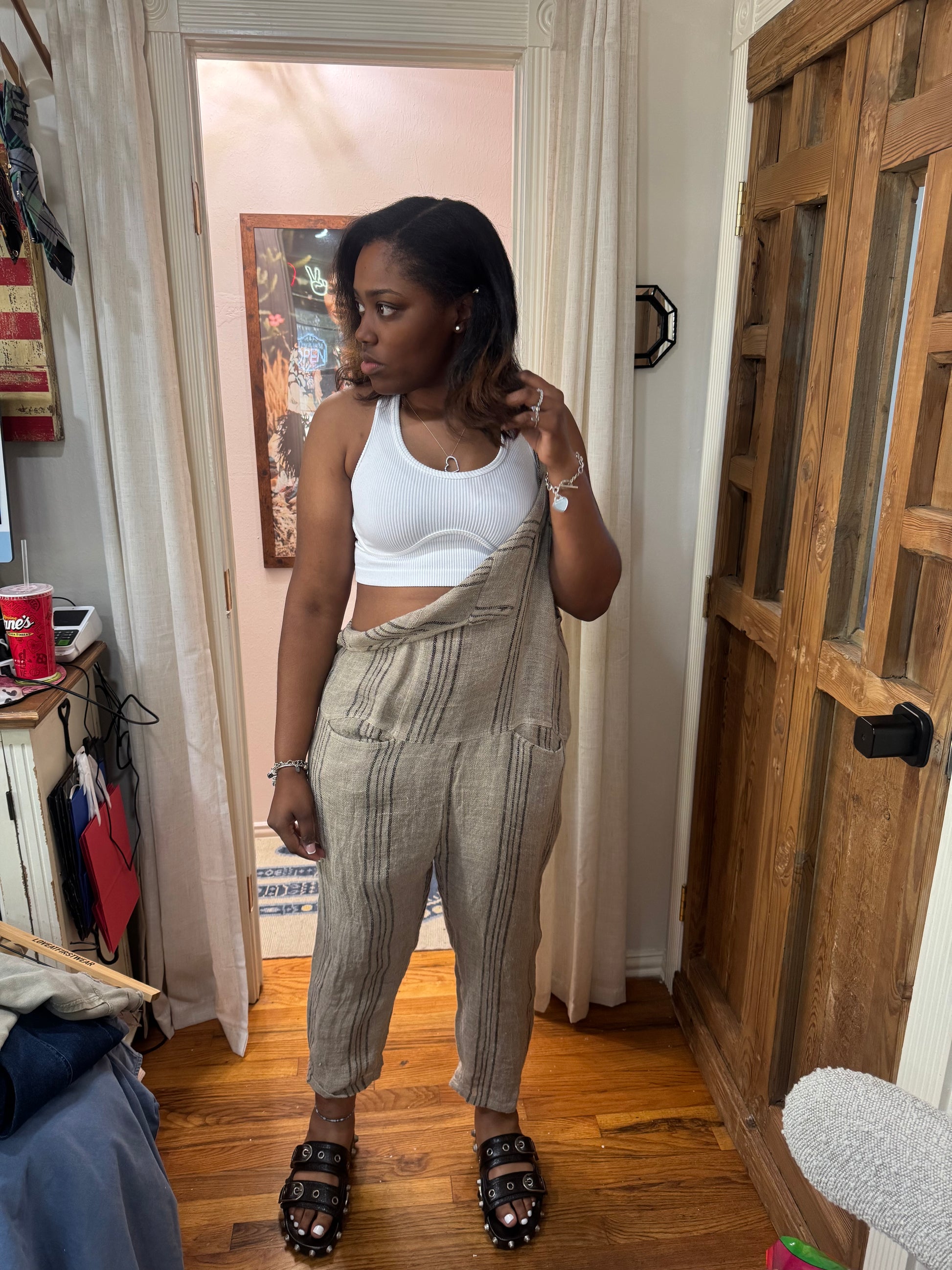 Brandy Ribbed Cropped Tank