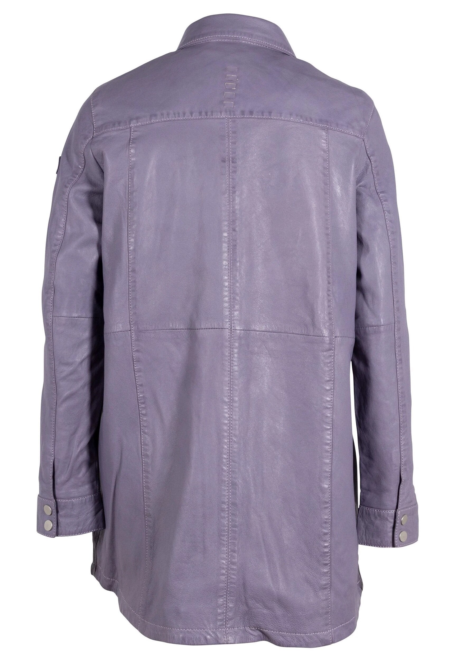 Miha Long Leather Jacket