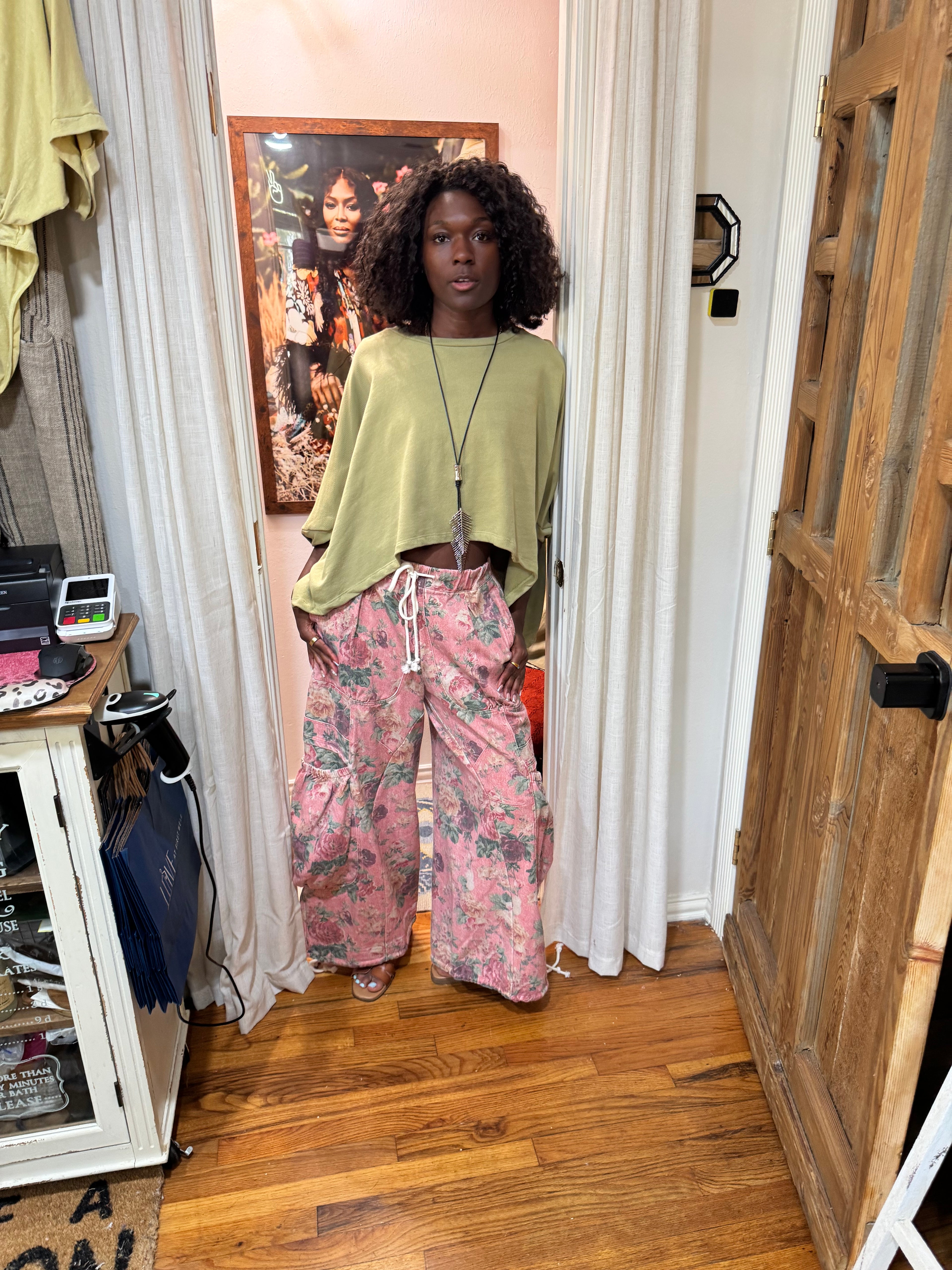 On the Weekends Slight Cropped Tee