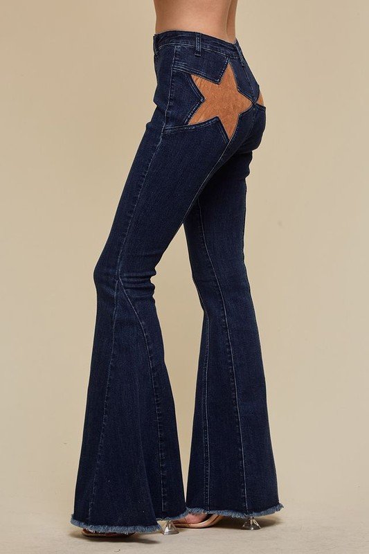 Starrie Denim Flare Jeans