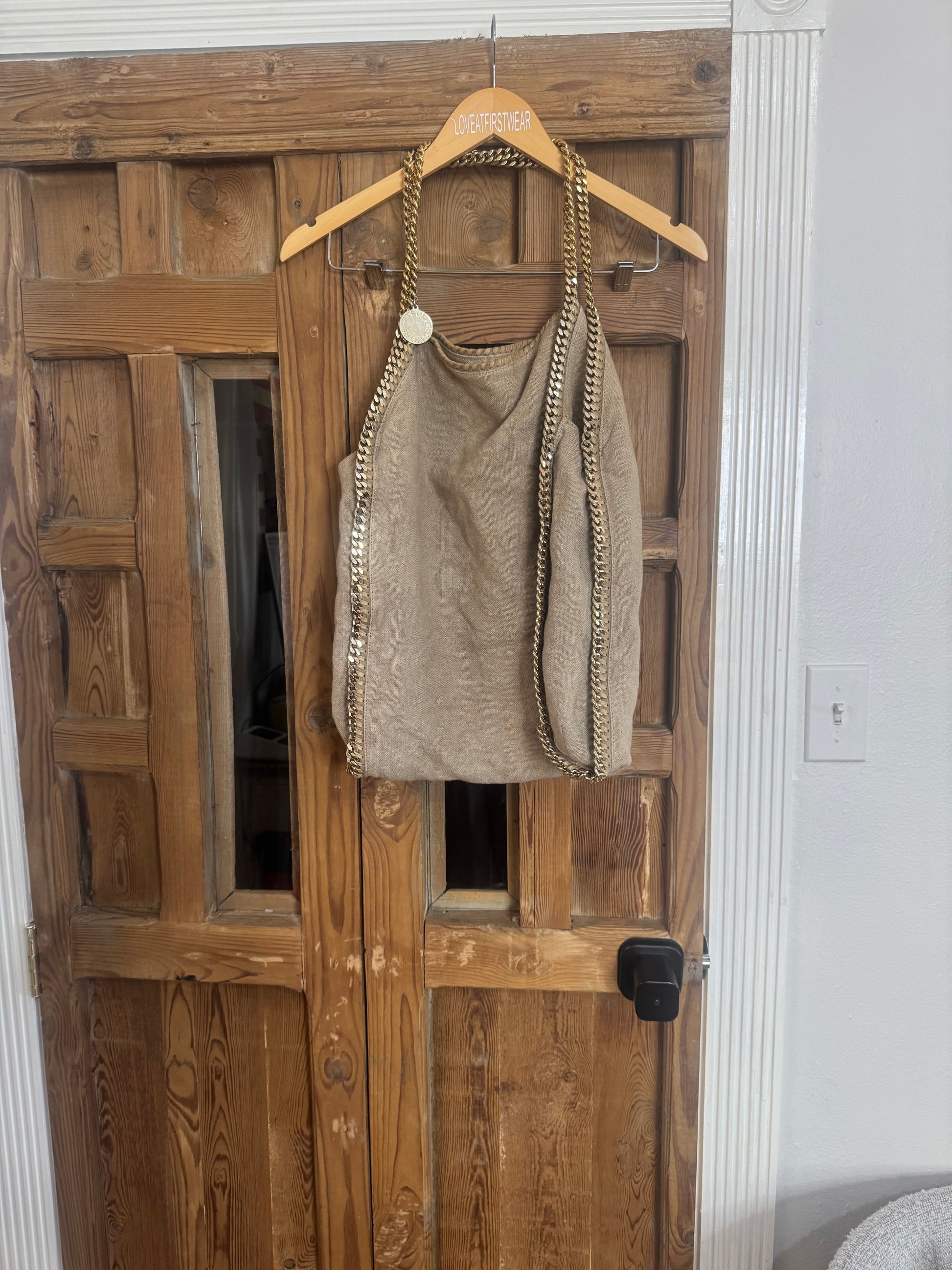 Stella McCartney Falabella Linen Tote