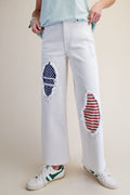 The Flag Patched Jean
