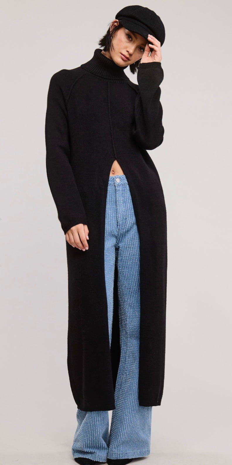 Hi-Low Tunic Sweater