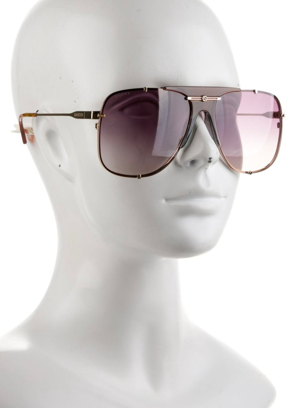 Gucci Interlocking G Aviator Sunglasses