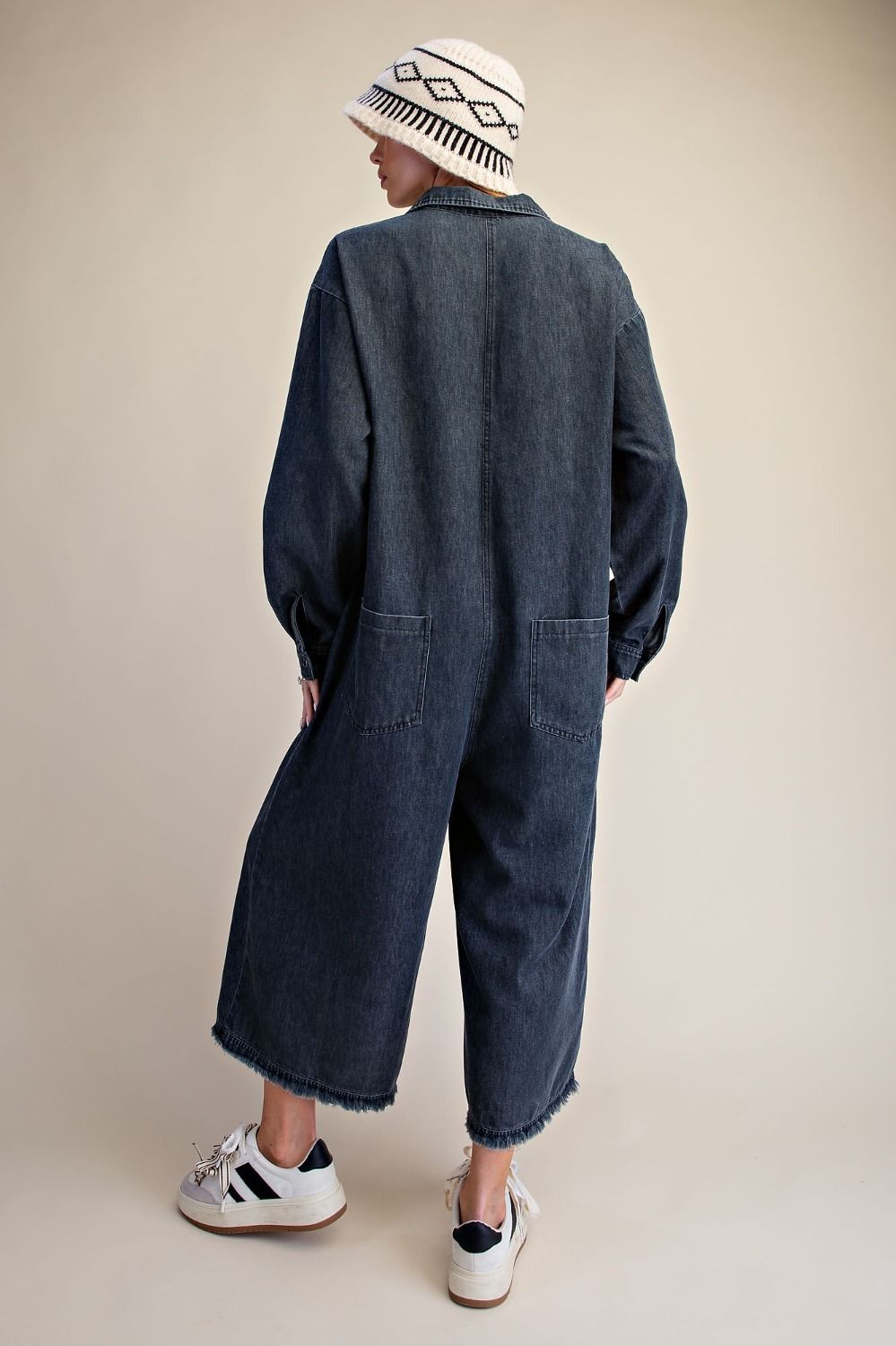 Macy Denim Jumpsuit