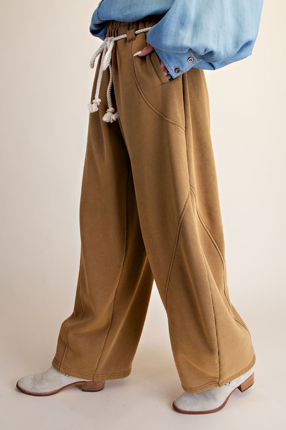 All Tied Up Barrel Sweatpants