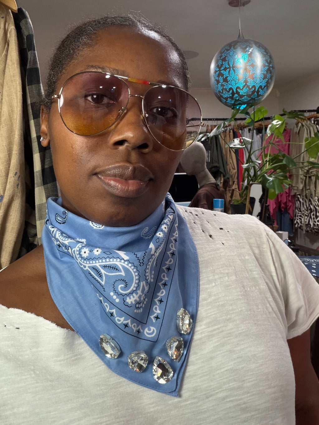 The Spark Bandana (Light Blue)