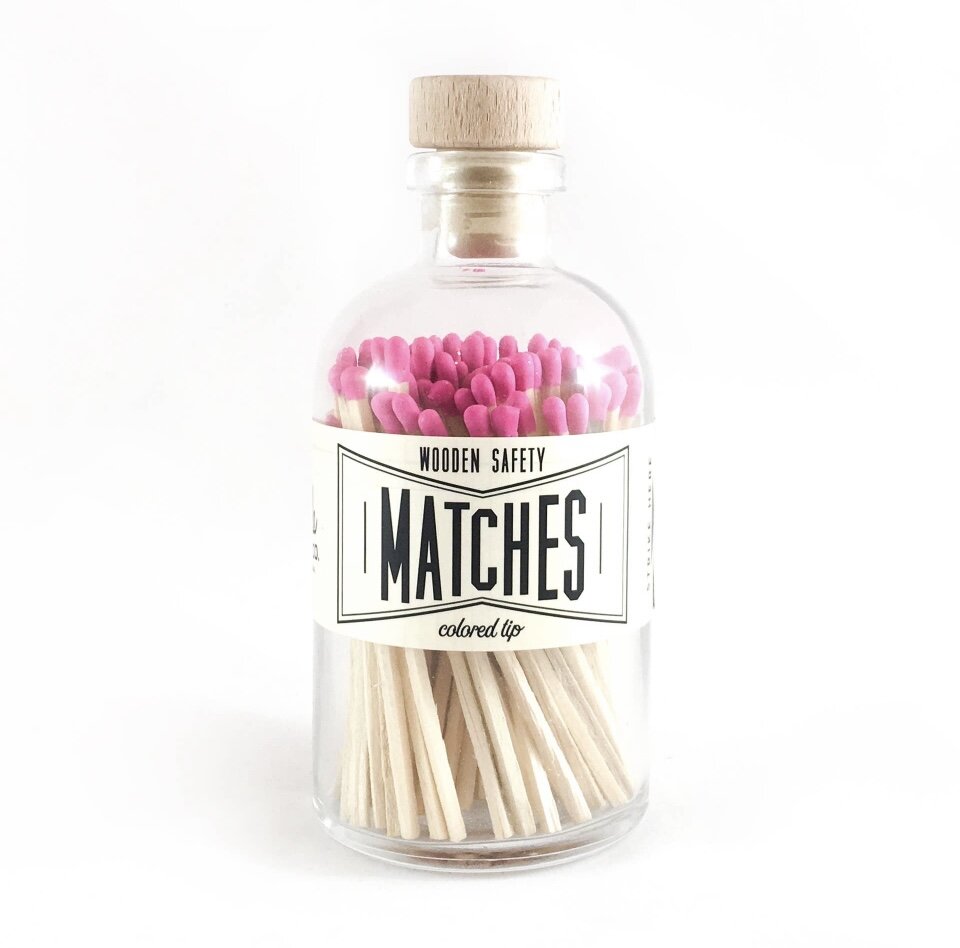 Vintage Apothecary Candles Matches
