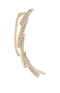 14K Diamond Ear Climber Earring