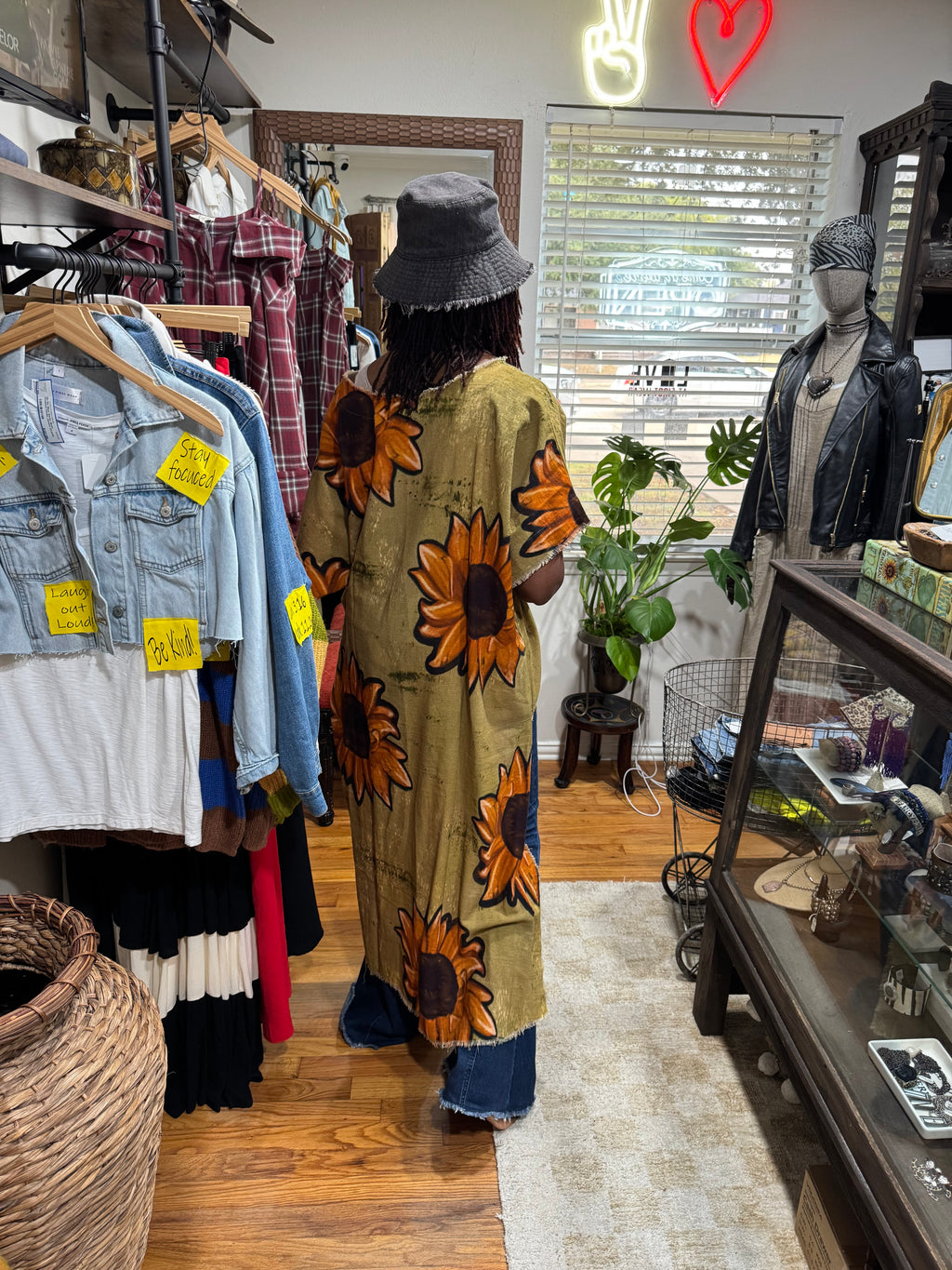 Sunflower Hi-Low Kaftan *pre-order