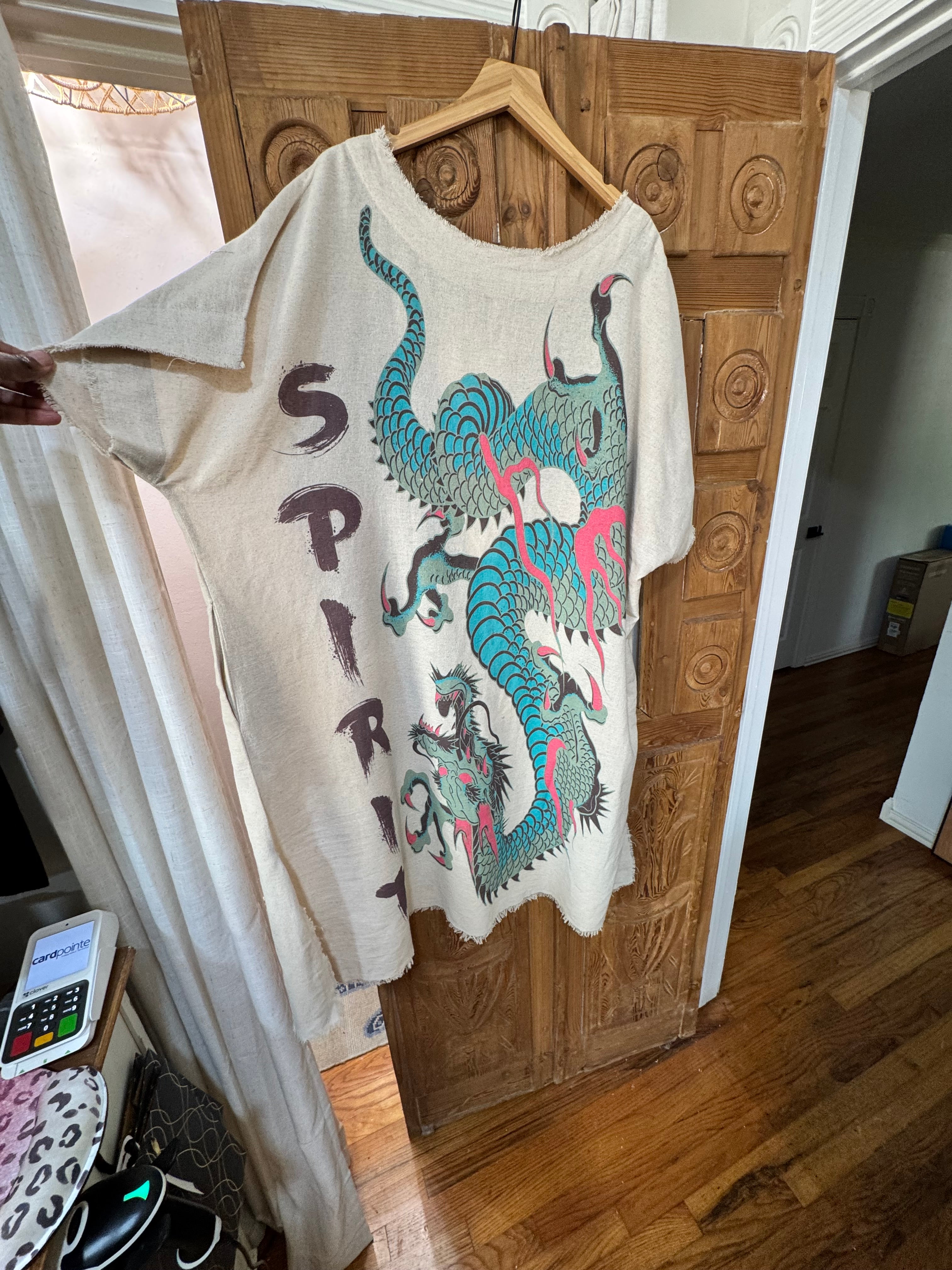 Taj Spirit Dragon Tunic Dress