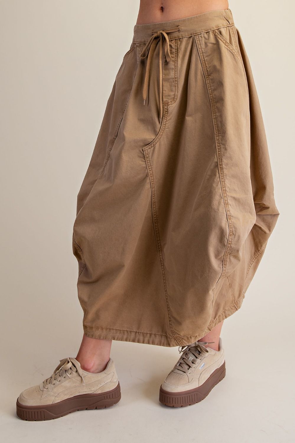 Paxtynn Maxi Cargo Skirt