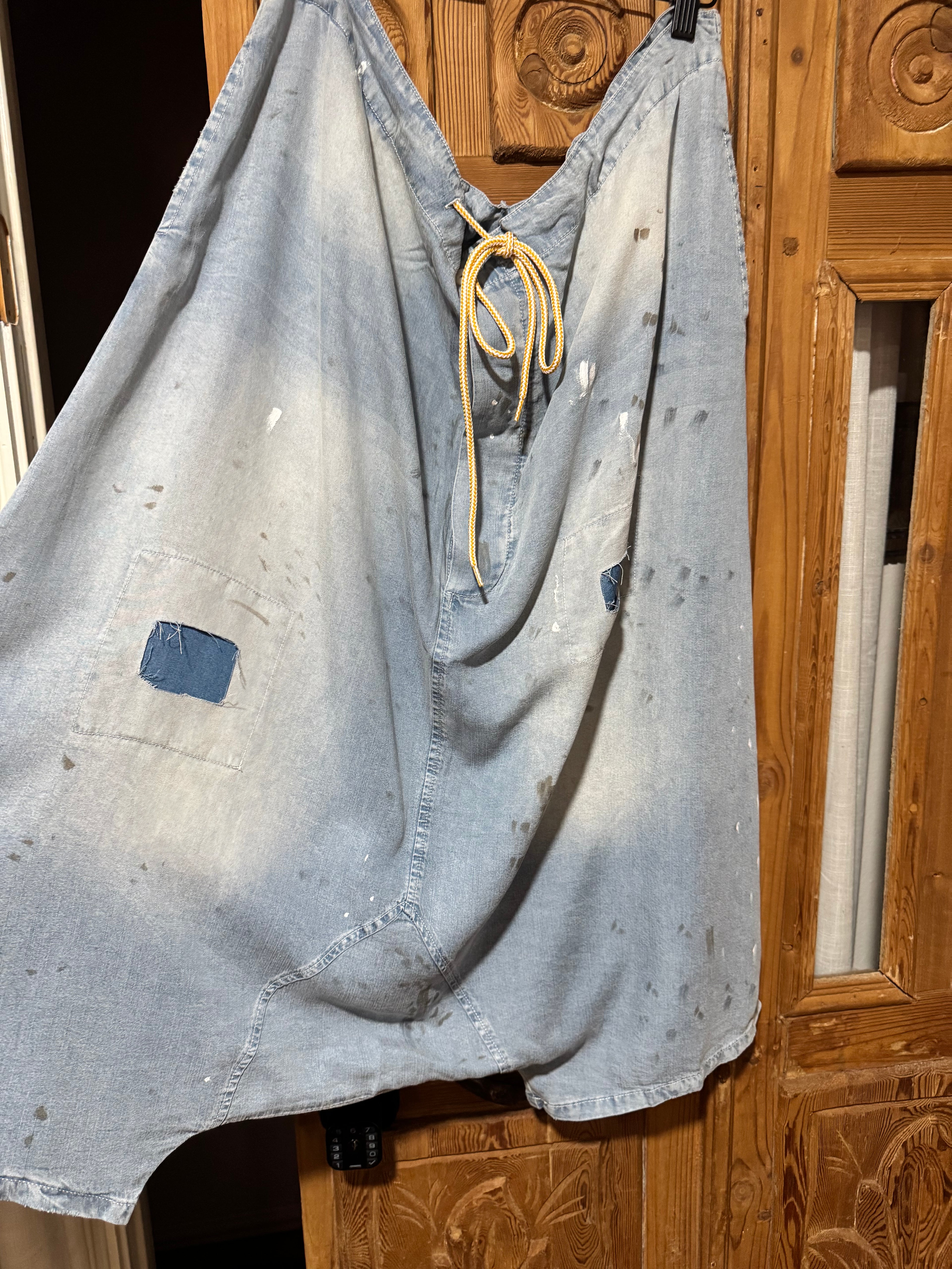 Bea Chambray Harem Pants
