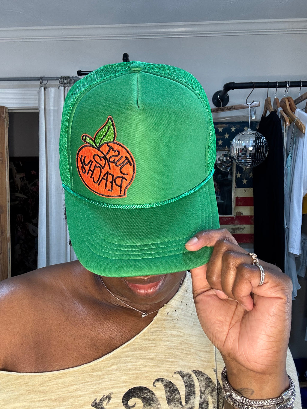 Just Peachy Trucker Hat