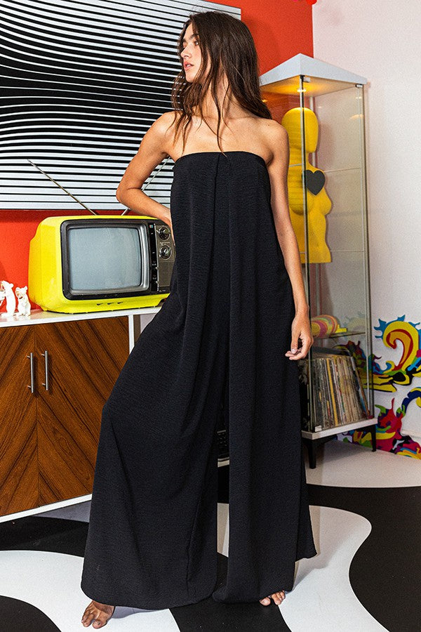 Rory Strapless Flowy Jumper