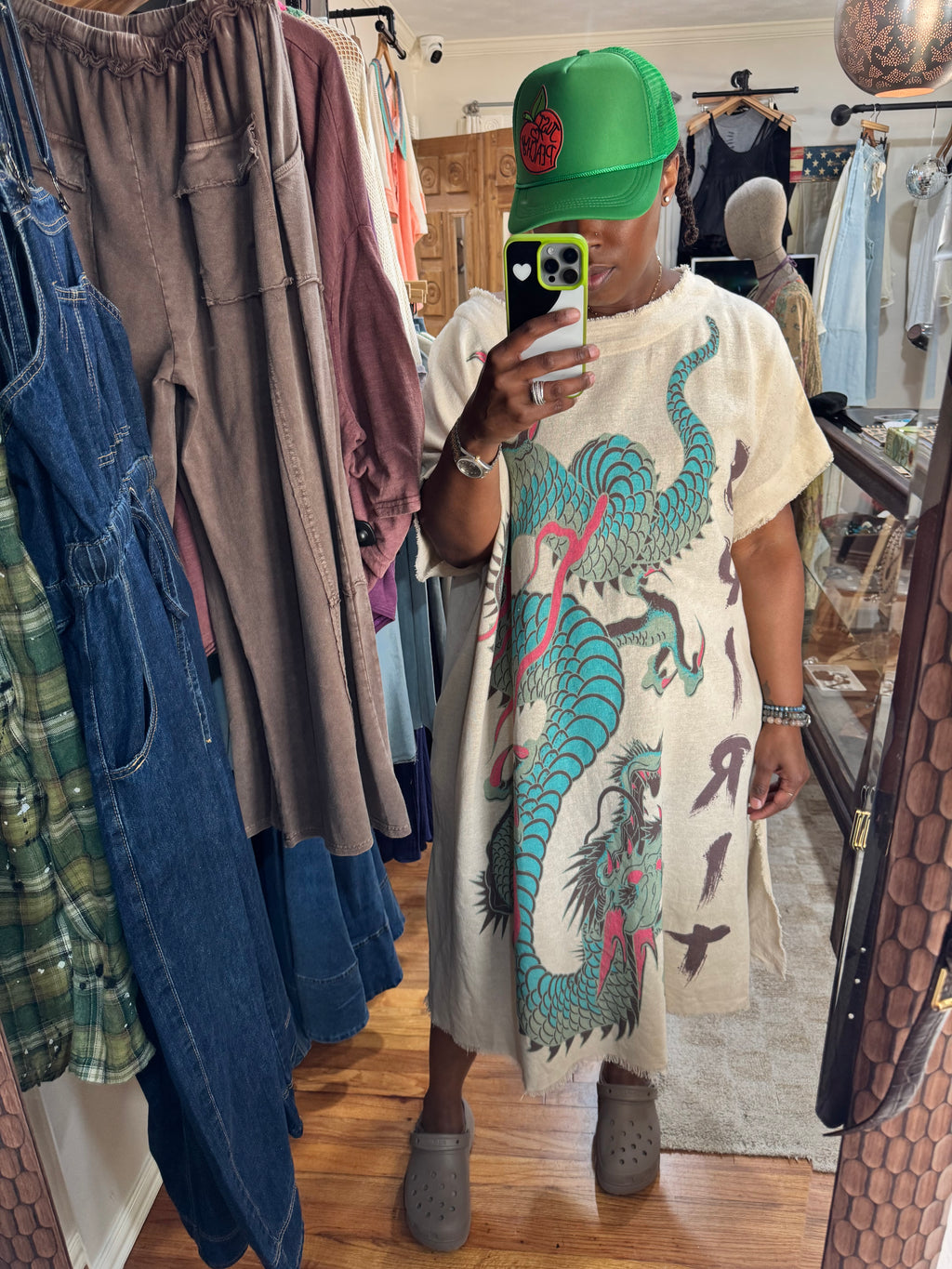Taj Spirit Dragon Tunic Dress