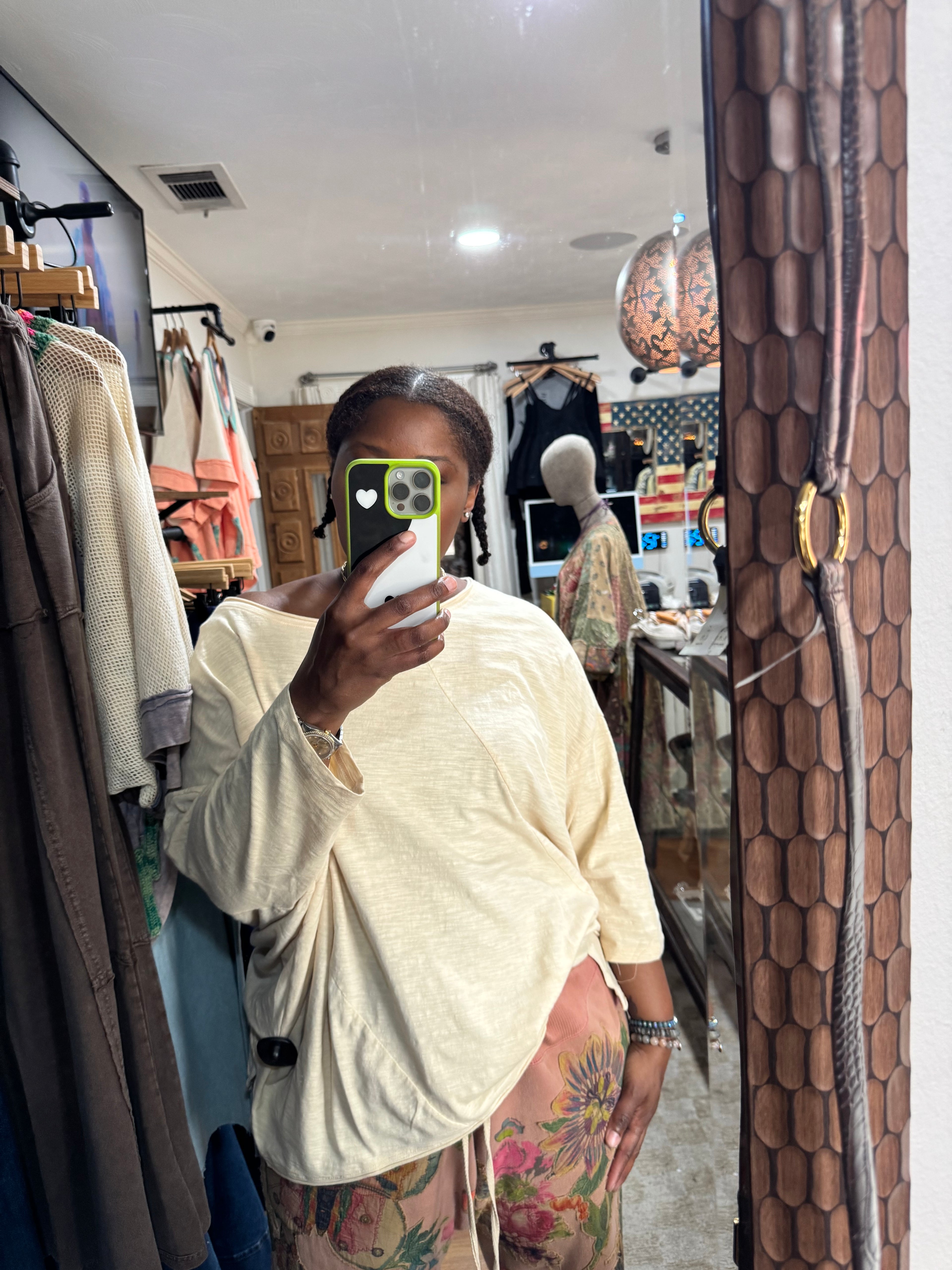 Be Free 3/4 Sleeve Tee