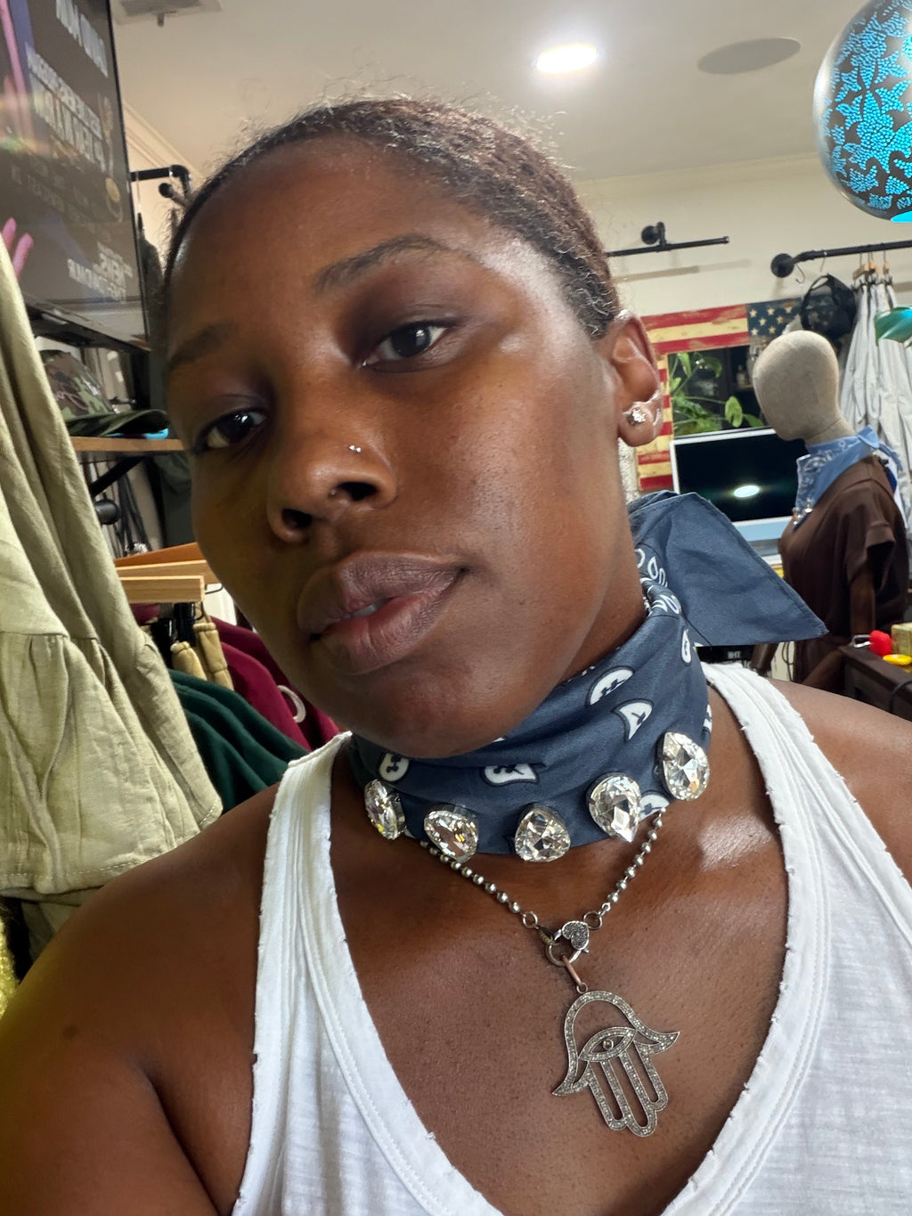 The Spark Bandana (Navy)