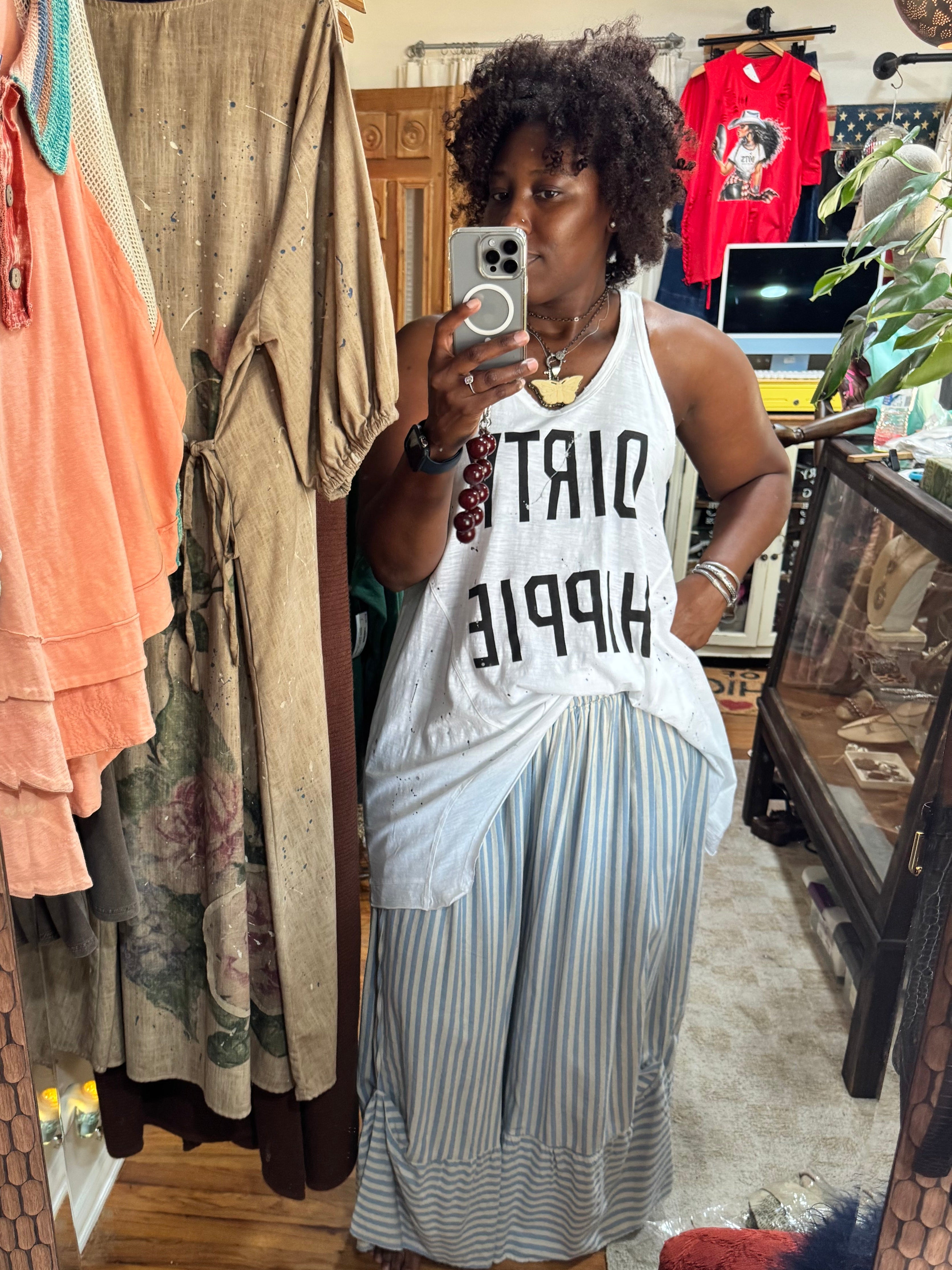 Float Down the Line Adjustable Leg Pant