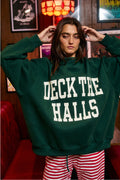 Deck the Halls Reversible Mock neck Sweater