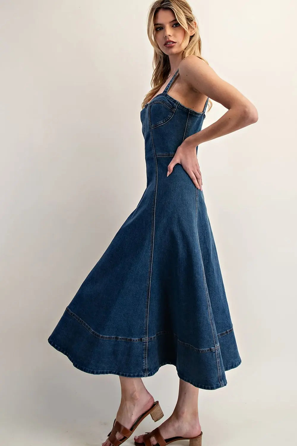 Tabitha Denim Tank Dress
