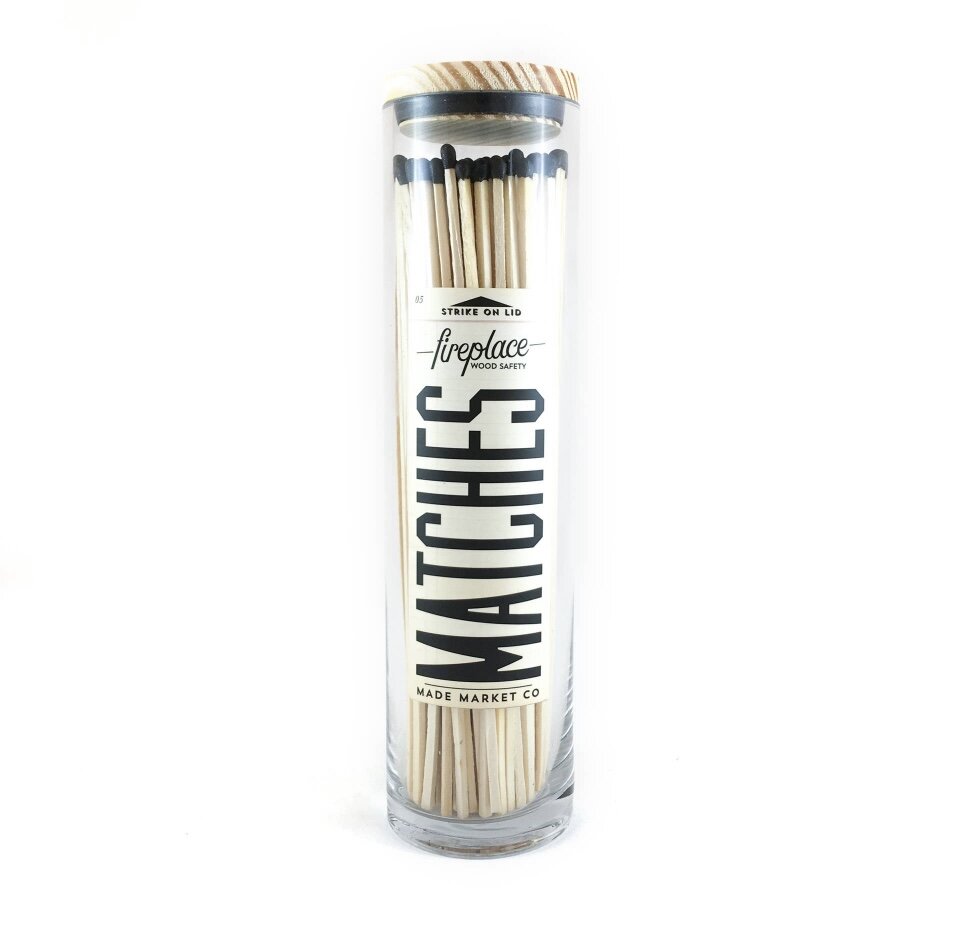 Fireplace Vintage Apothecary Matches