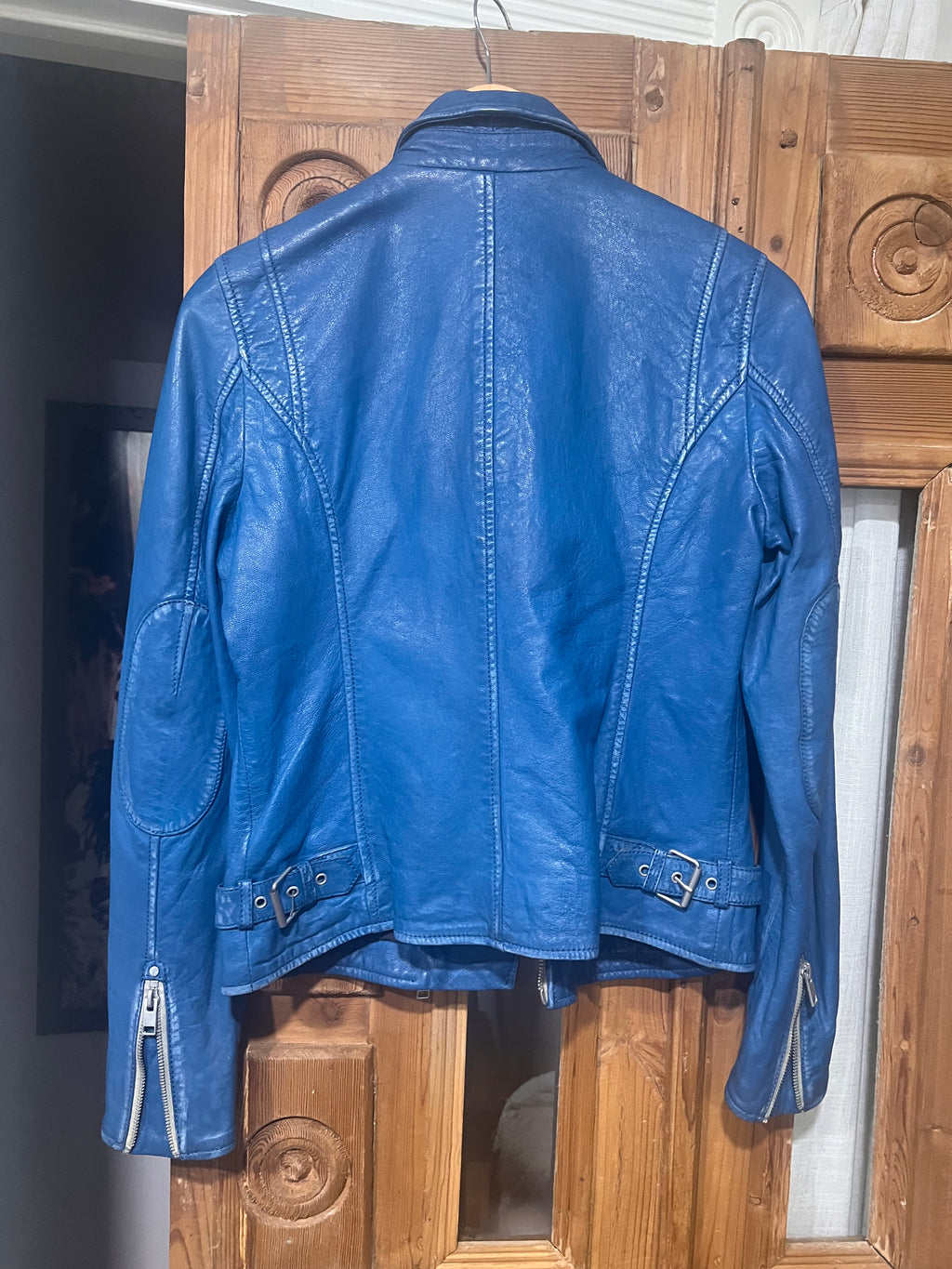 Sofia Lambskin Moto Jacket