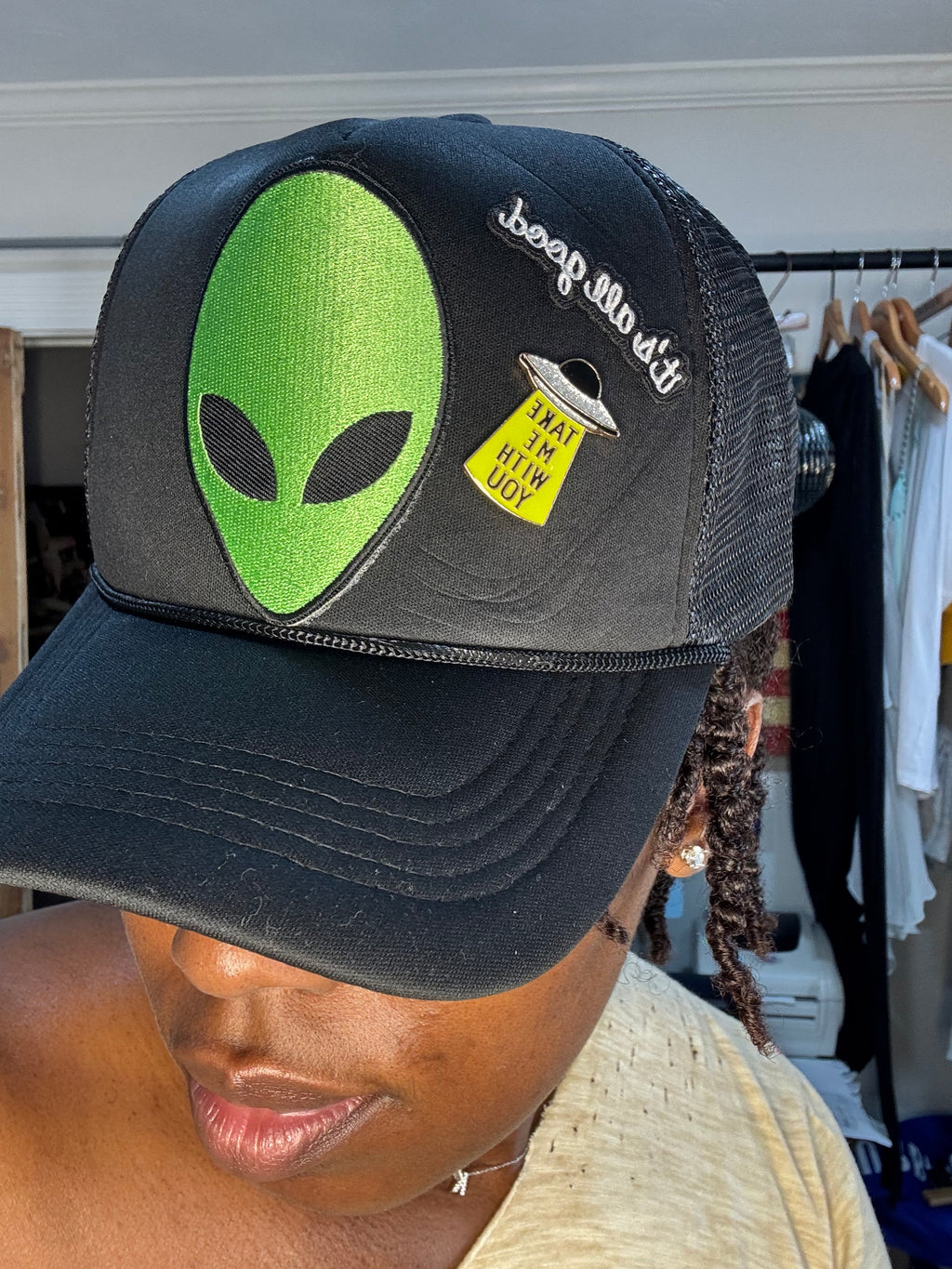 Earth is So Ghetto Trucker Hat