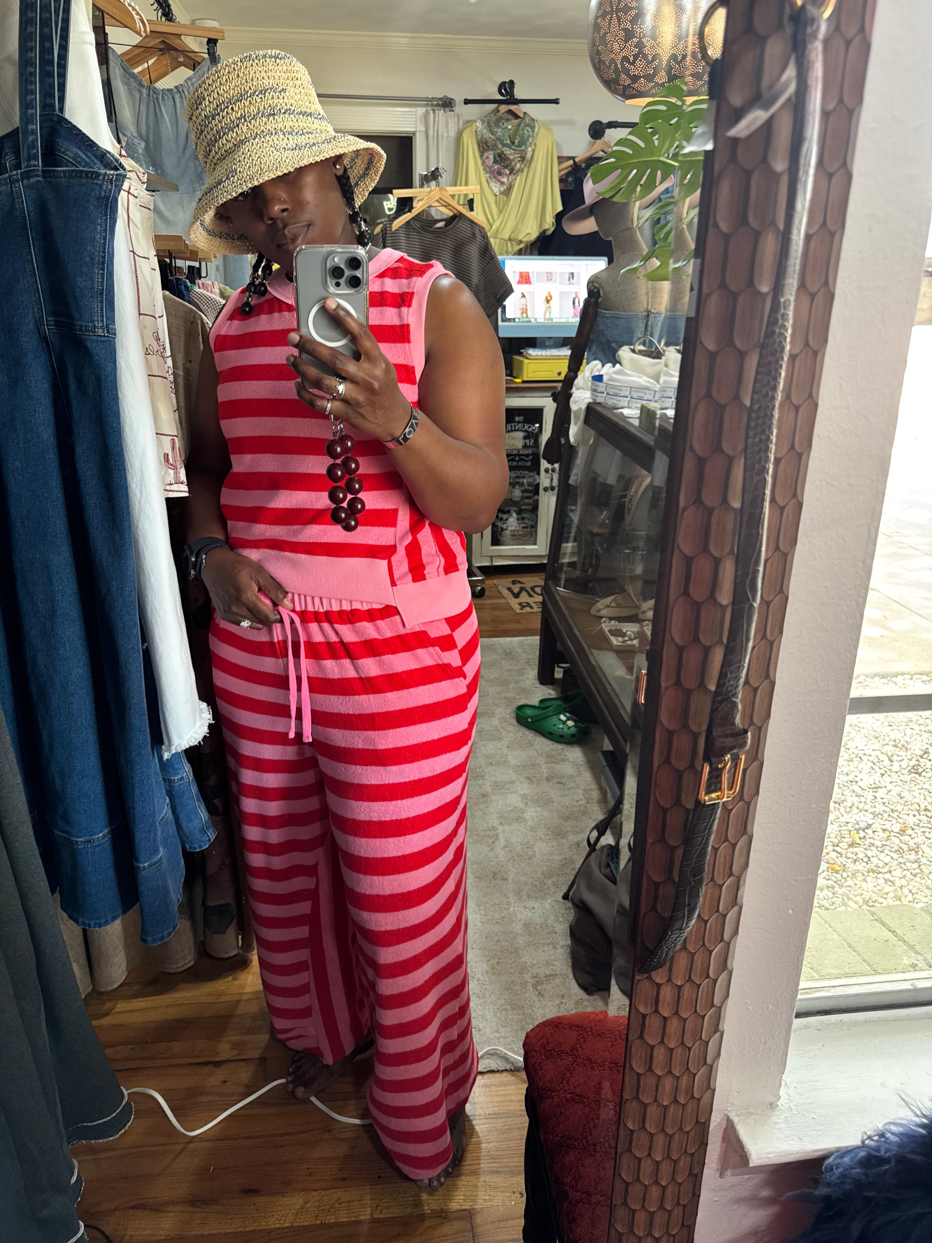 At the Pool Stripe Set
