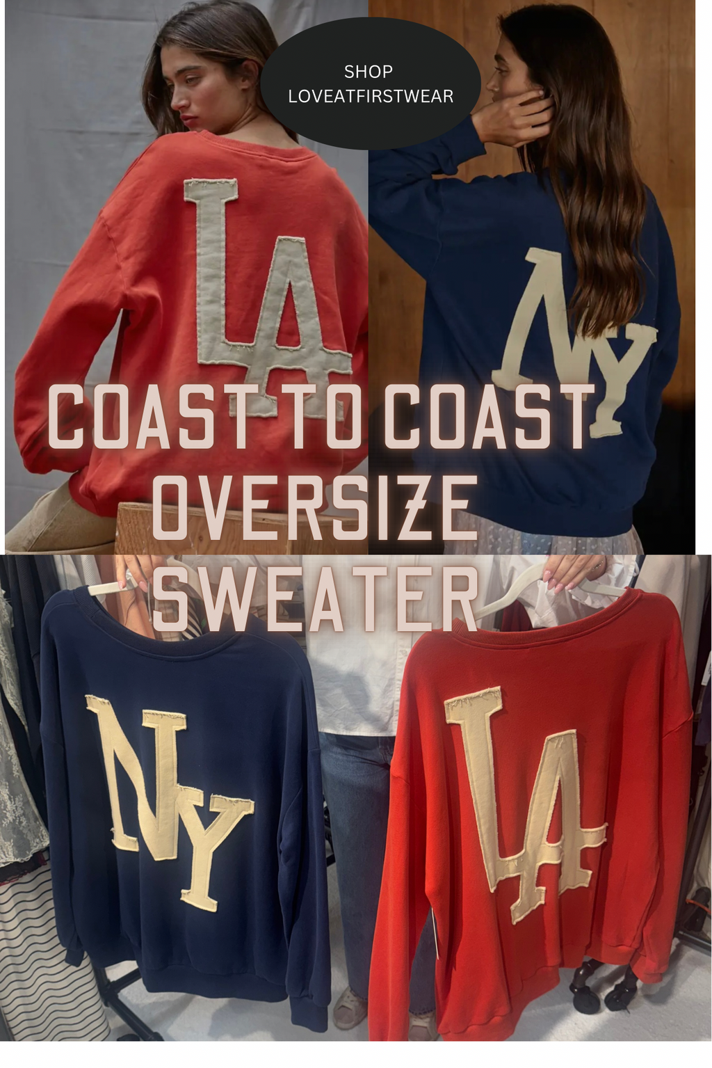 Coast 2 Coast oversize sweater