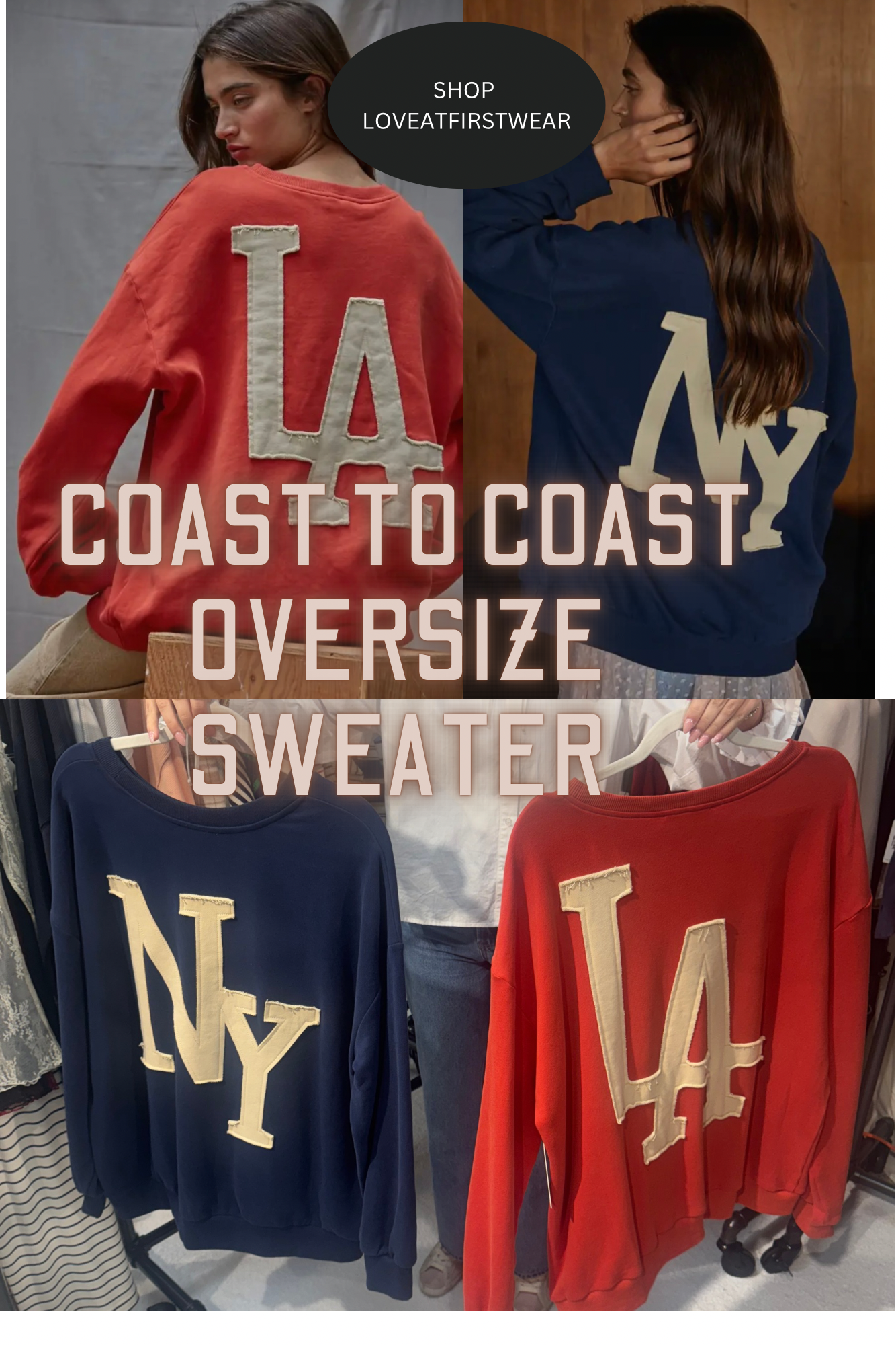 Coast 2 Coast oversize sweater