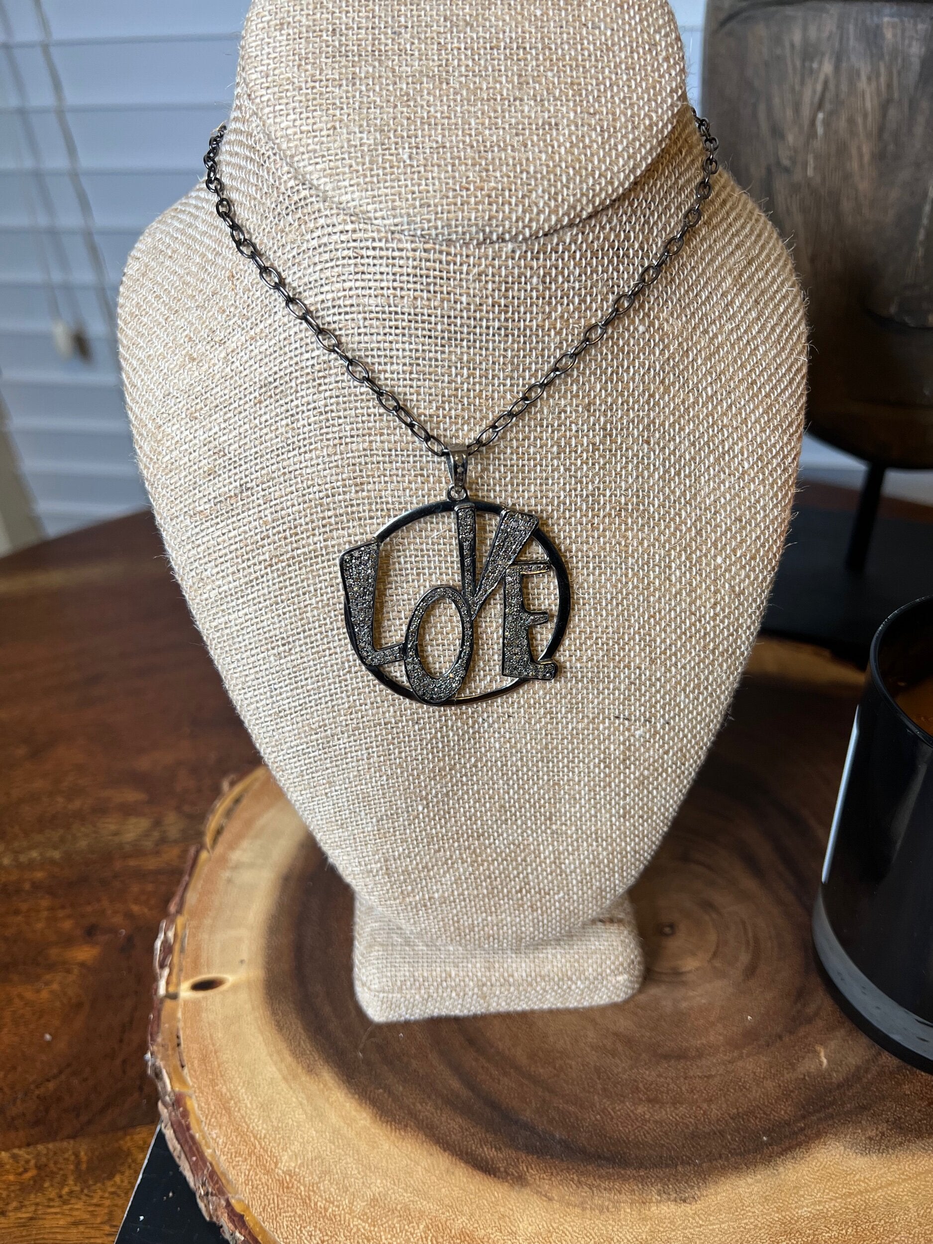 Diamond Love Necklace
